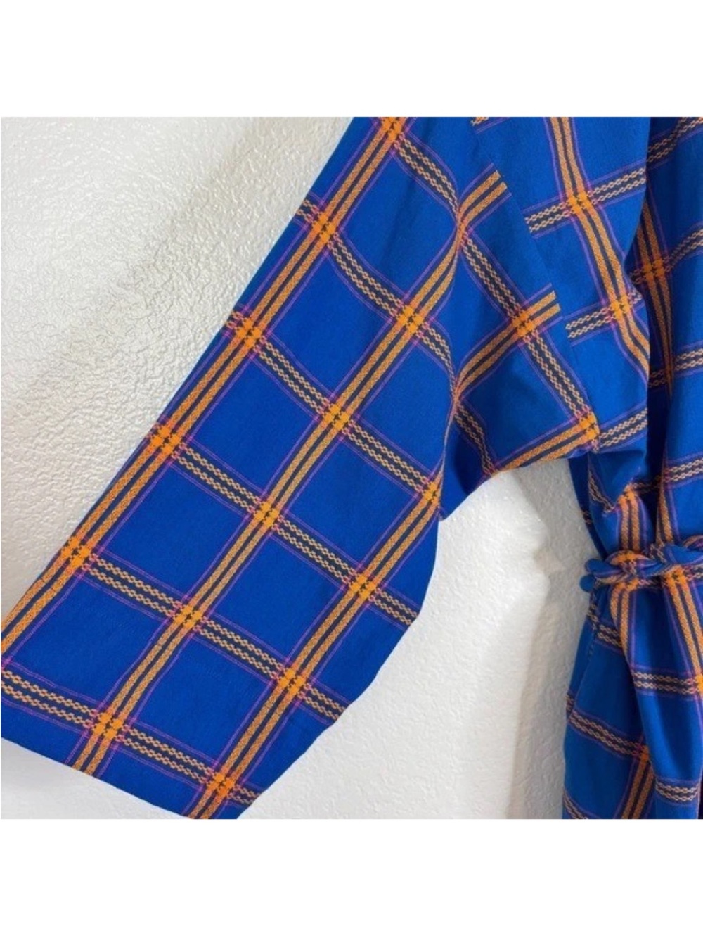 NEW! MARA HOFFMAN Lysa Cover Up Dress in Blue Multi Size S Resortwear Cruise - Picture 11 of 13